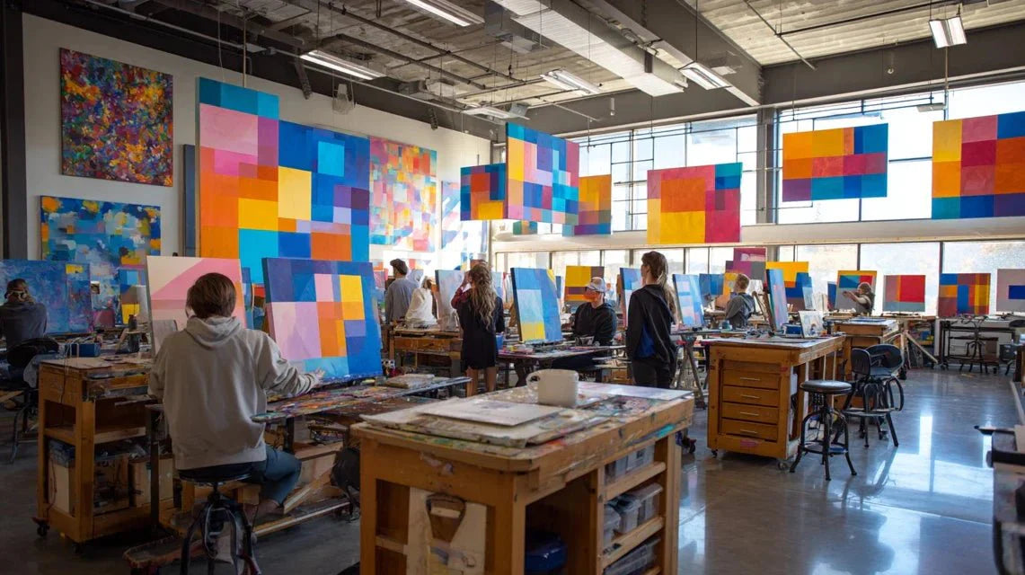 Enseigner l'art abstrait : méthodes pédagogiques innovantes