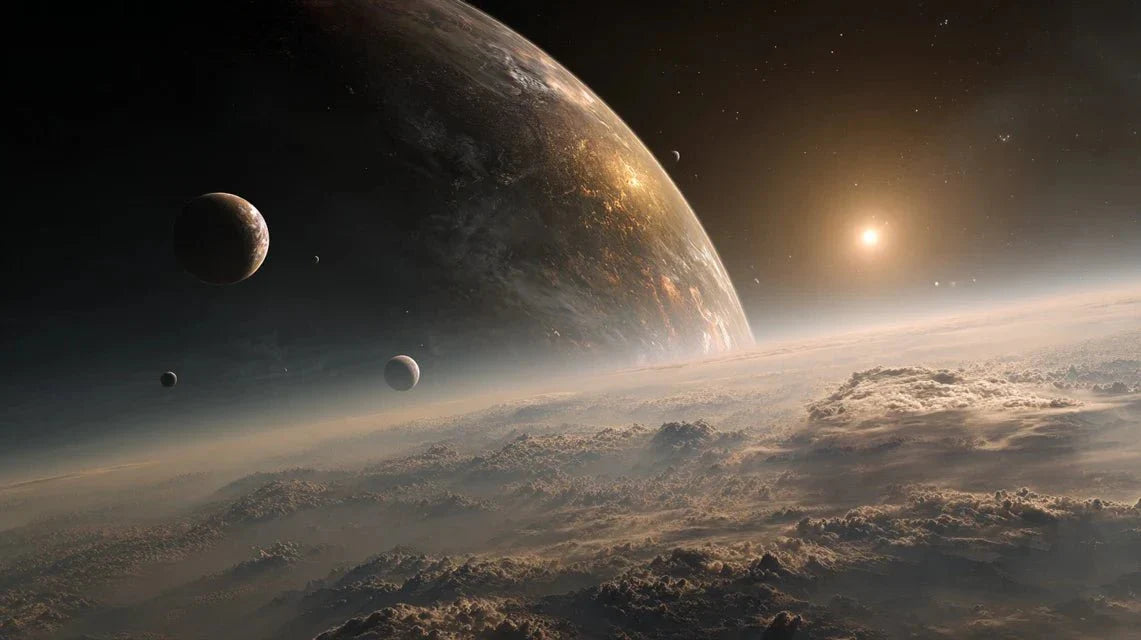 Exoplanètes dans l'art : imaginer l'inconnu visuel