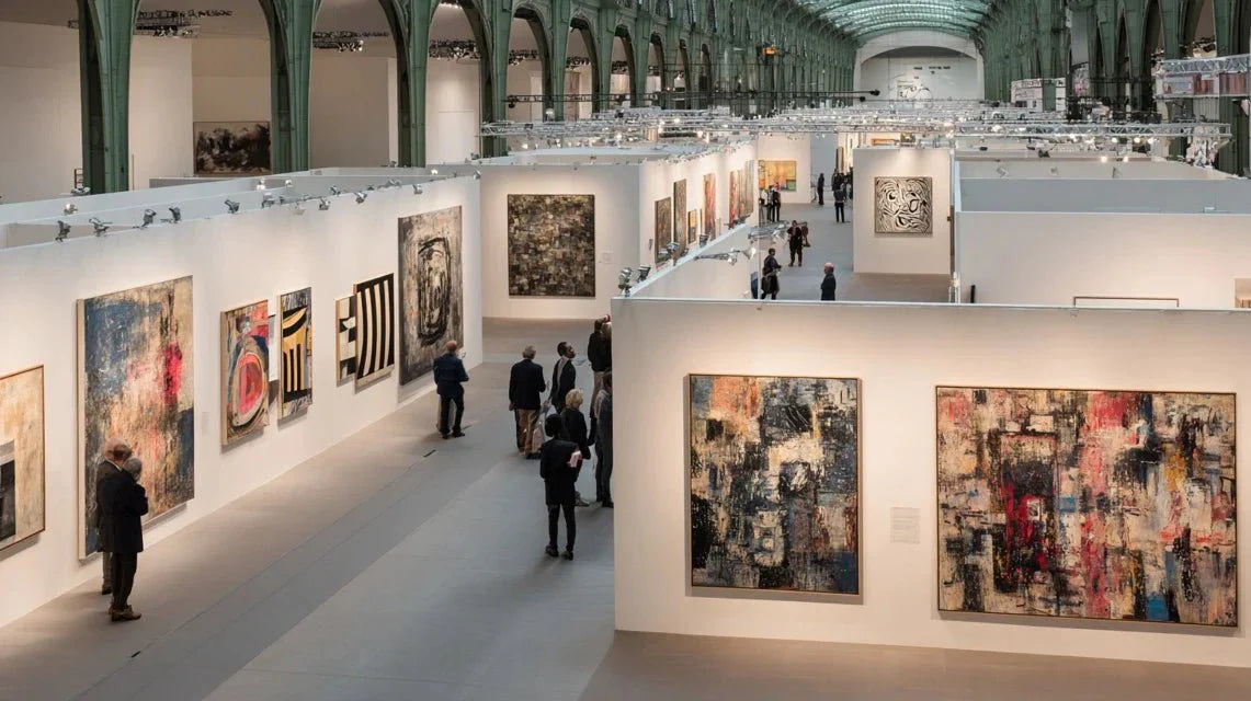 Foires d'art contemporain : vitrine mondiale de l'abstraction