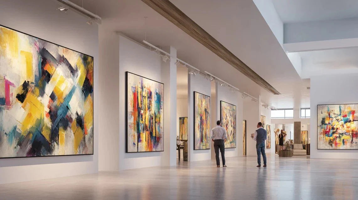 Galeries spécialisées en art abstrait : circuit professionnel