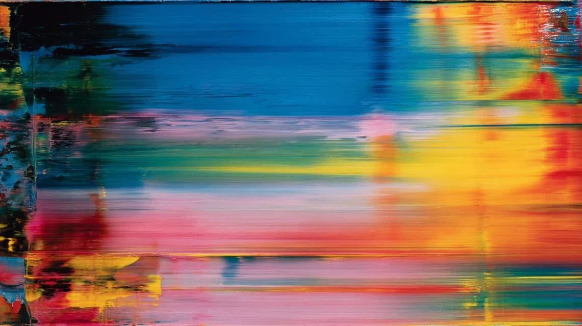 Gerhard Richter et ses abstractions au racloir : technique révolutionnaire