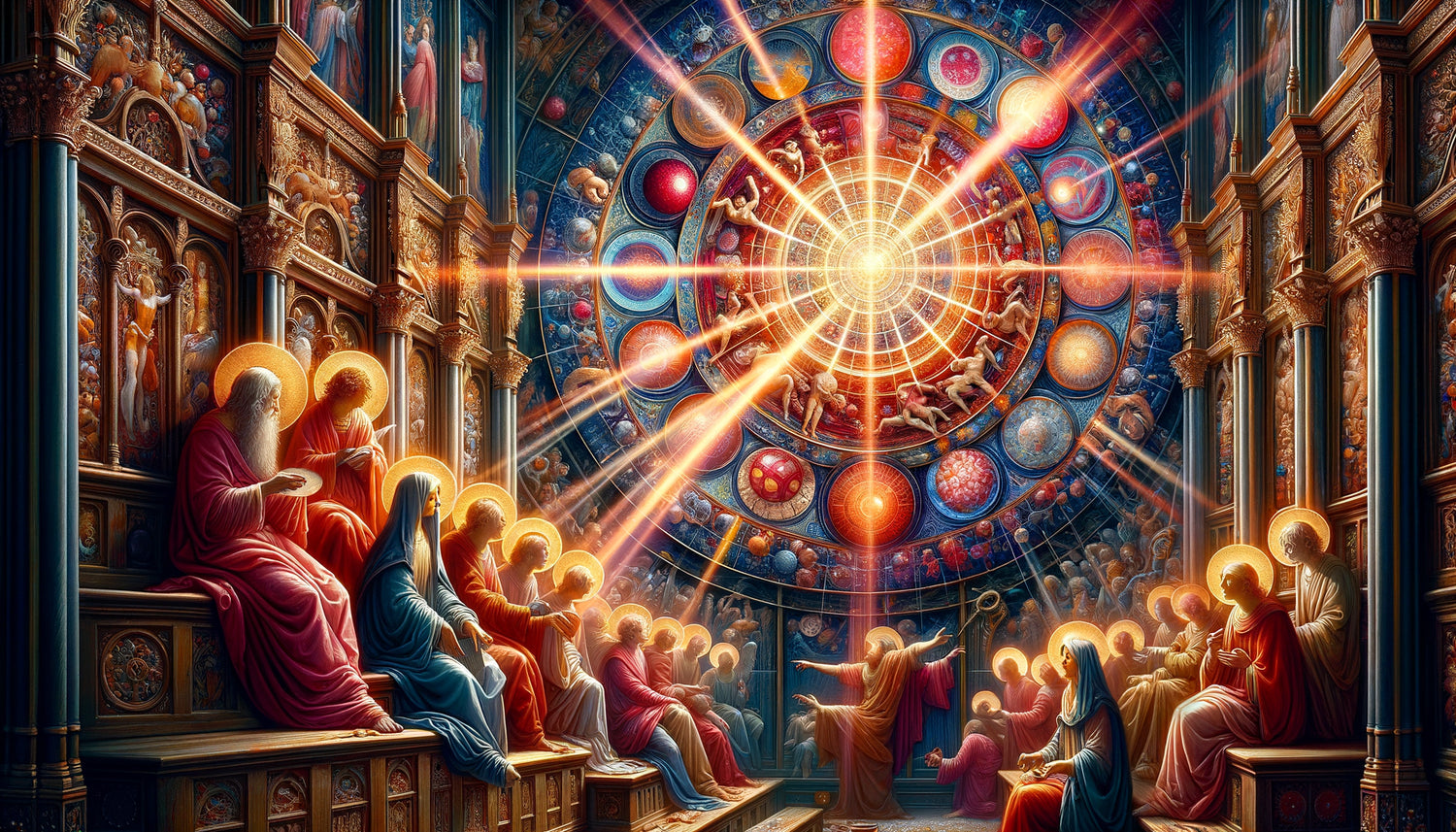 Gros plan sur glacis superposés d'une peinture flamande du 15ème siècle révélant la transparence lumineuse caractéristique de van Eyck