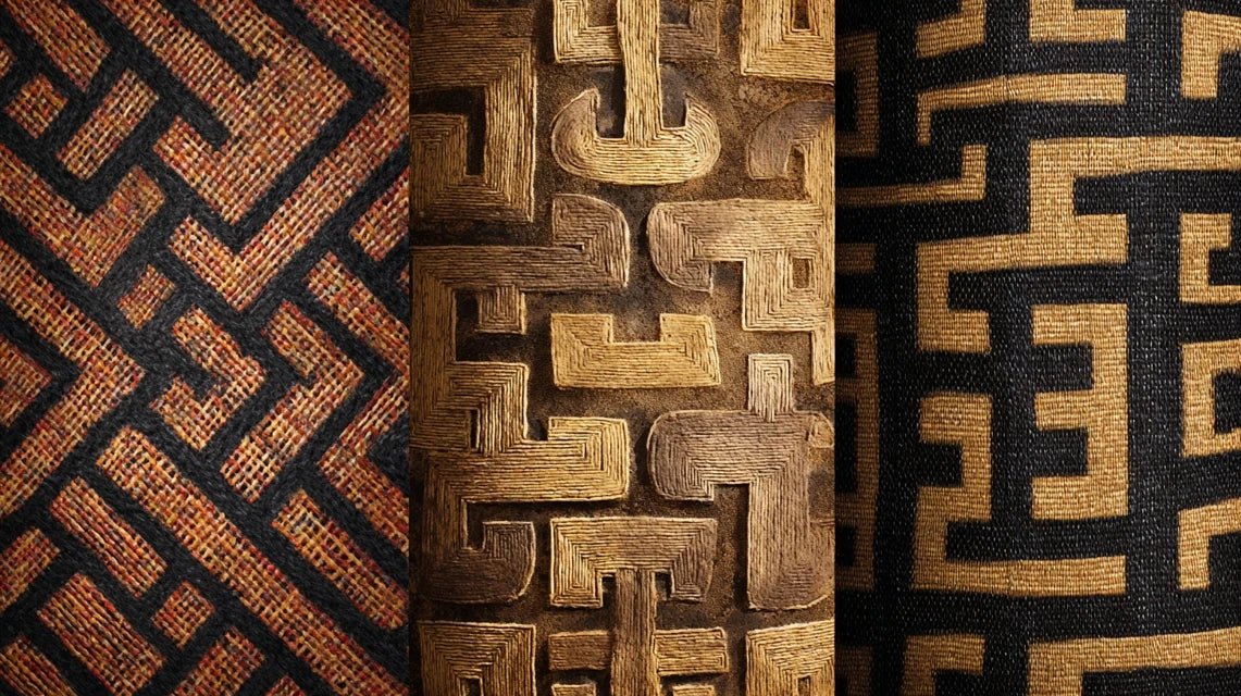 Guide complet des motifs Kuba du Congo en décoration