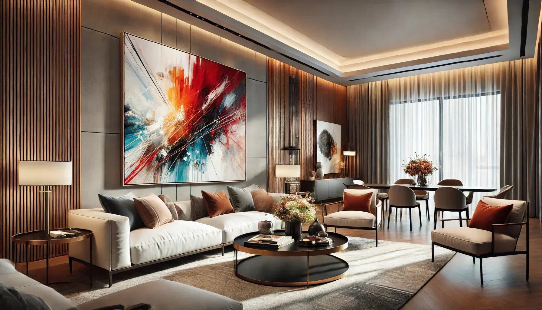 Guide complet pour acheter un tableau abstrait moderne : sublimez votre intérieur avec style