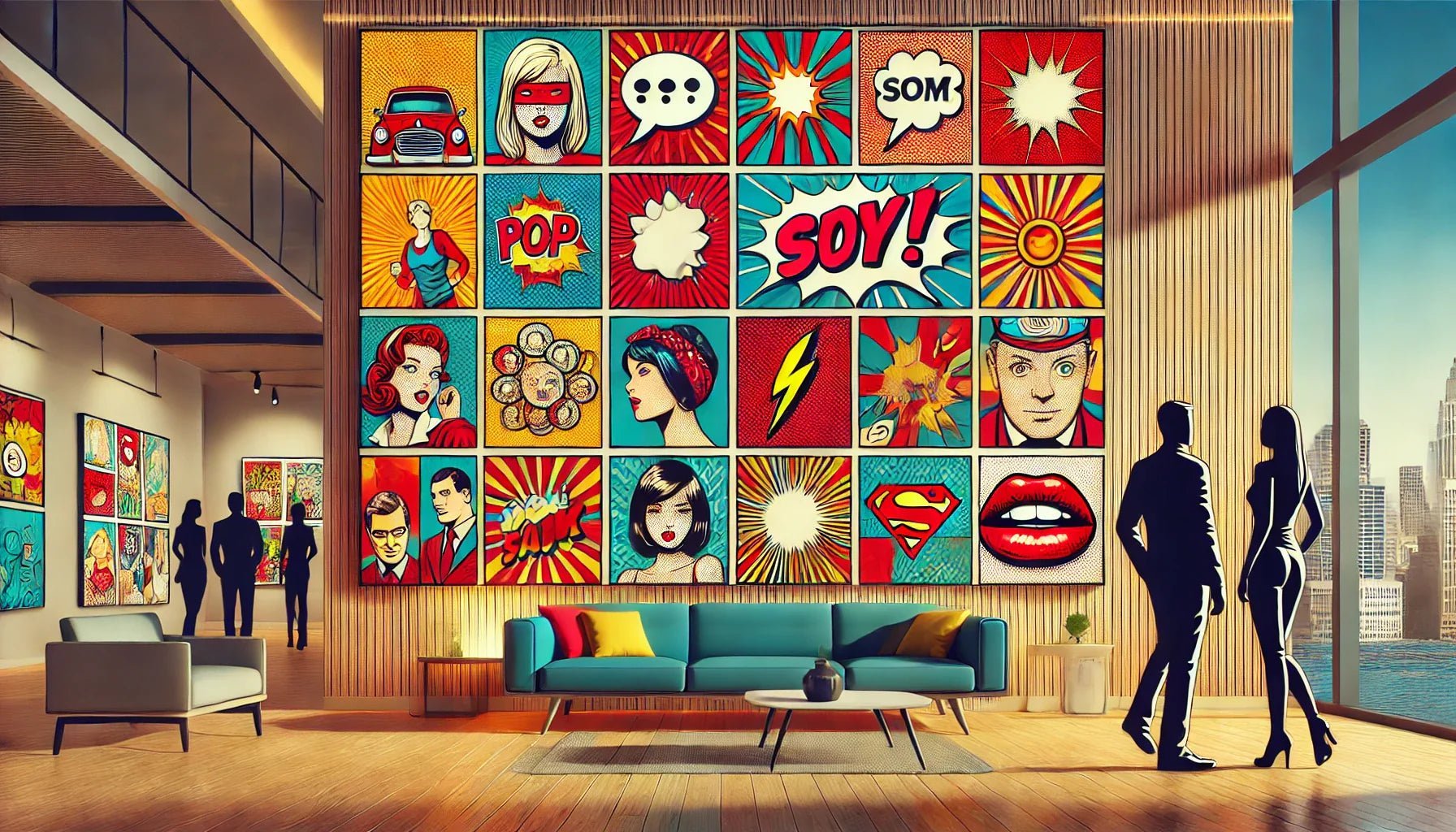 Guide d'achat complet : trouver le tableau Pop Art parfait pour votre intérieur