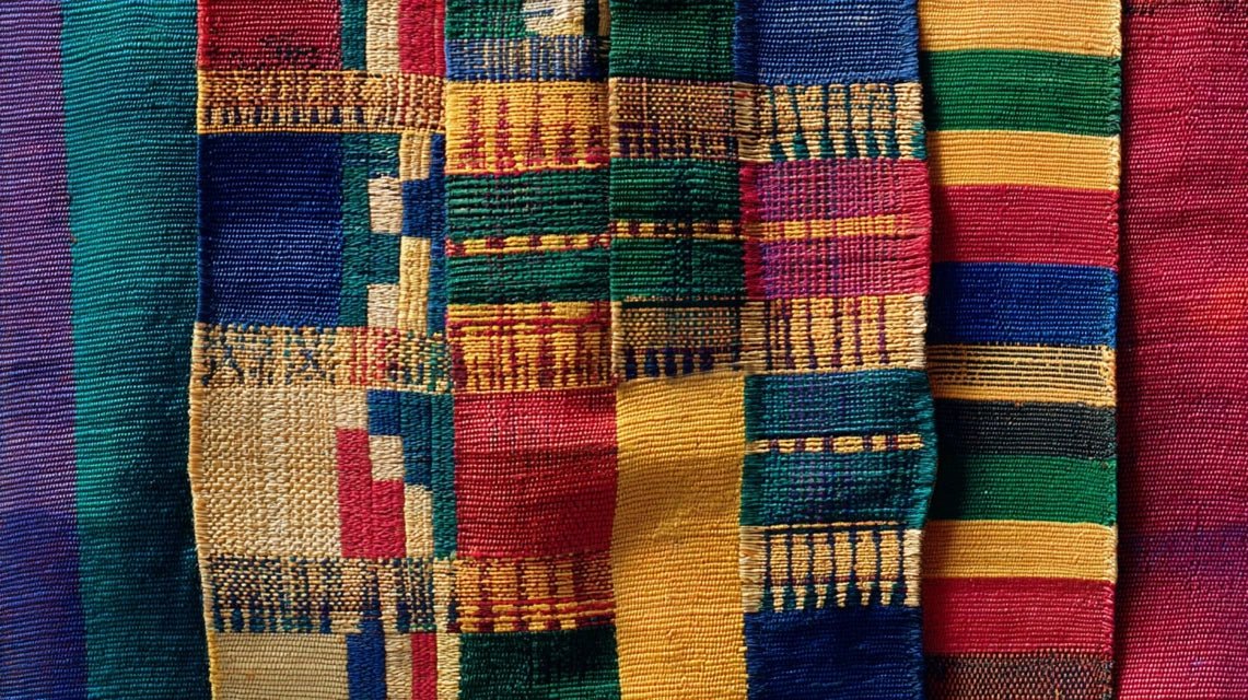 Histoire et tradition des textiles Kente ghanéens