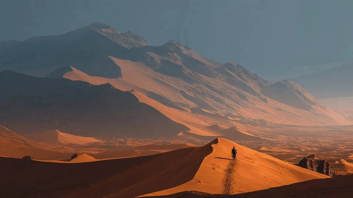 Influence de Dune sur les palettes désertiques-cosmiques