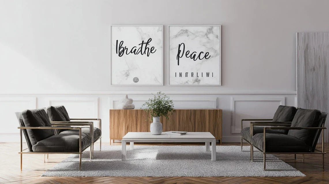 Intégrer un mantra visuel dans sa décoration intérieure