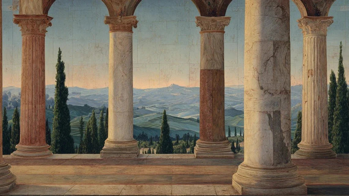 La perspective aérienne chez Piero della Francesca et ses contemporains