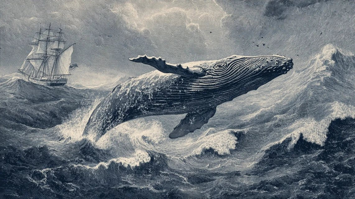 La représentation des baleines dans l'art maritime : de Melville aux écologistes