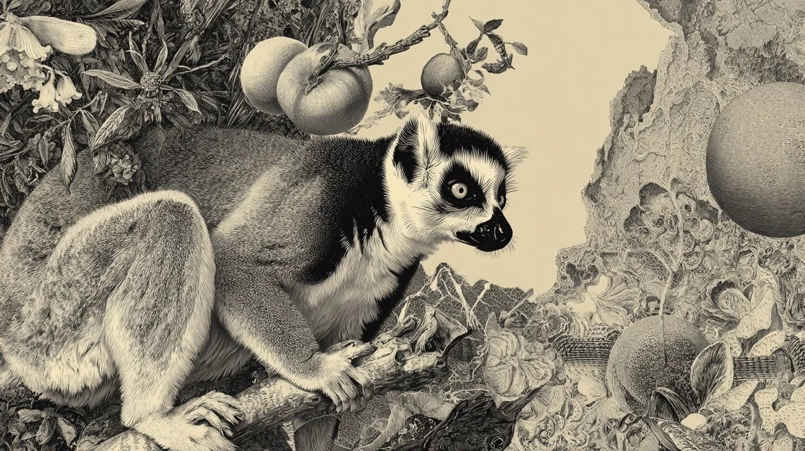 La représentation des makis dans l'art malgache sacré