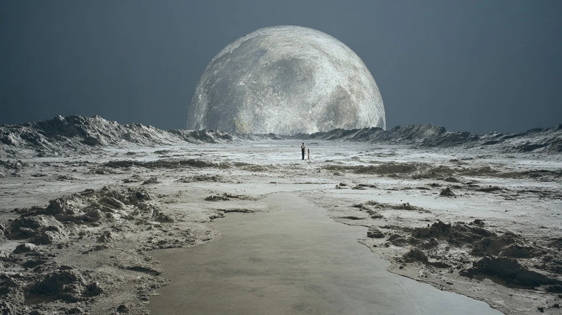 La représentation des paysages lunaires dans l'art contemporain