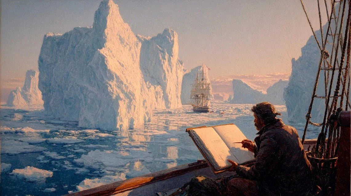 La représentation des paysages polaires dans l'art d'exploration