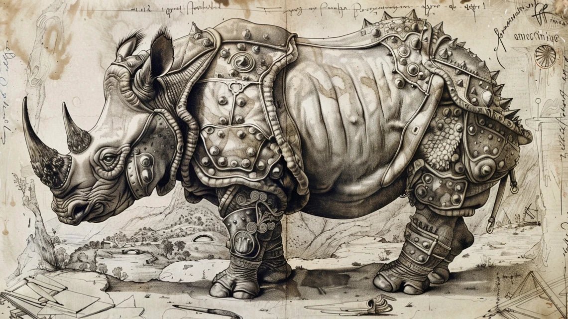 La représentation des rhinocéros chez Dürer : impact sur cinq siècles de peinture