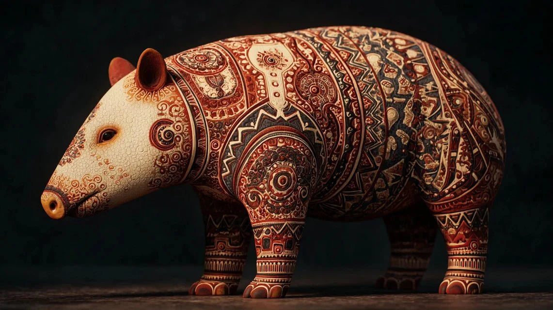La représentation des tapirs dans l'art sud-américain