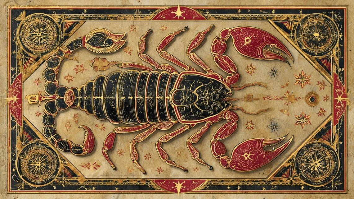 La symbolique du scorpion dans l'astrologie picturale médiévale