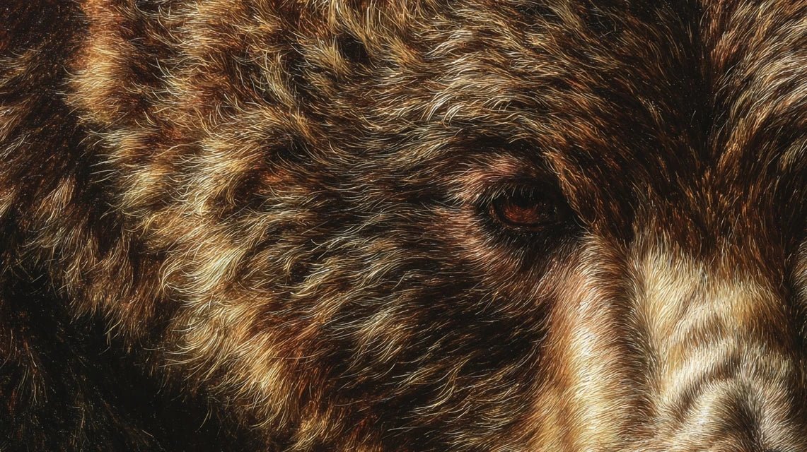 La technique picturale pour représenter la fourrure des ours : secrets des maîtres flamands