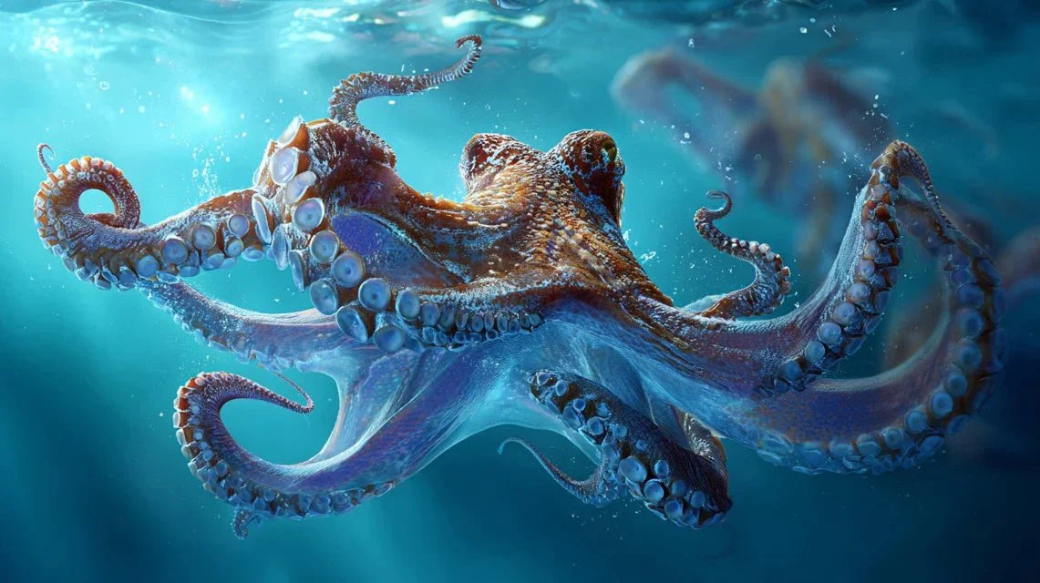 La technique pour représenter la souplesse des poulpes