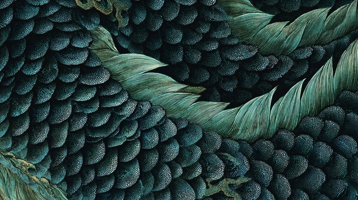 La technique pour représenter les écailles de dragon dans la peinture chinoise