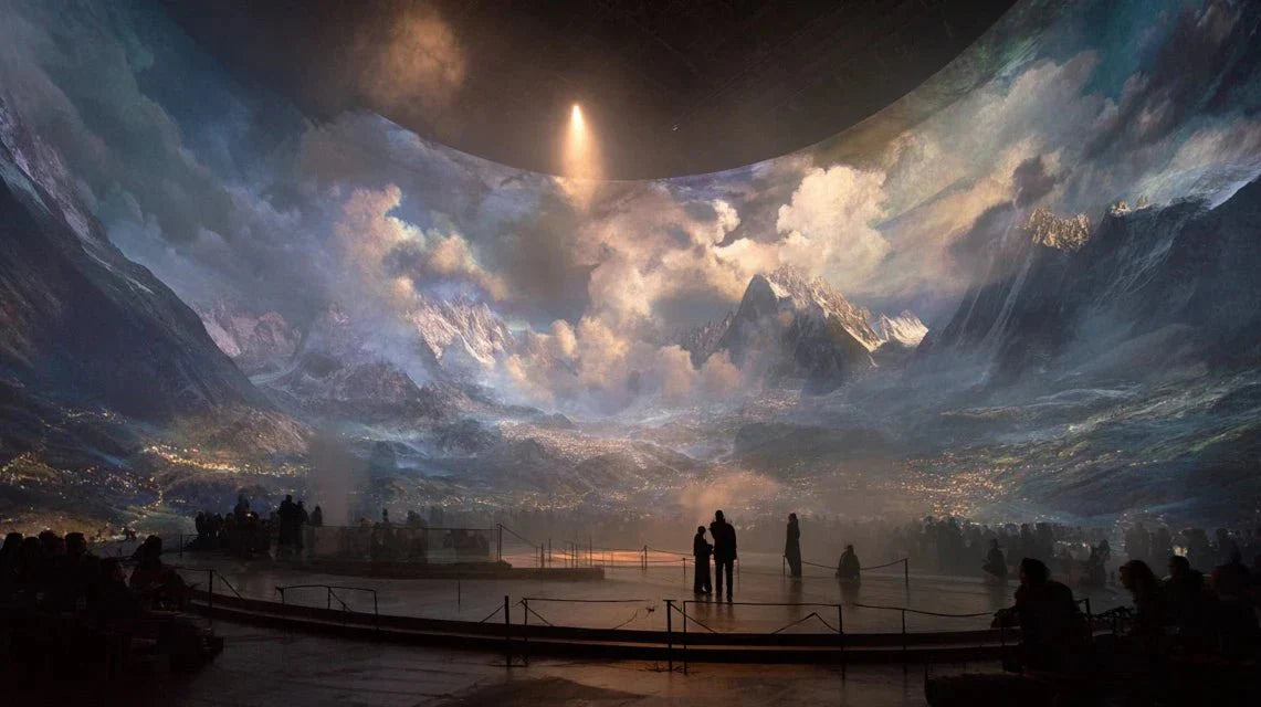 La tradition des panoramas : quand le paysage devient spectacle immersif