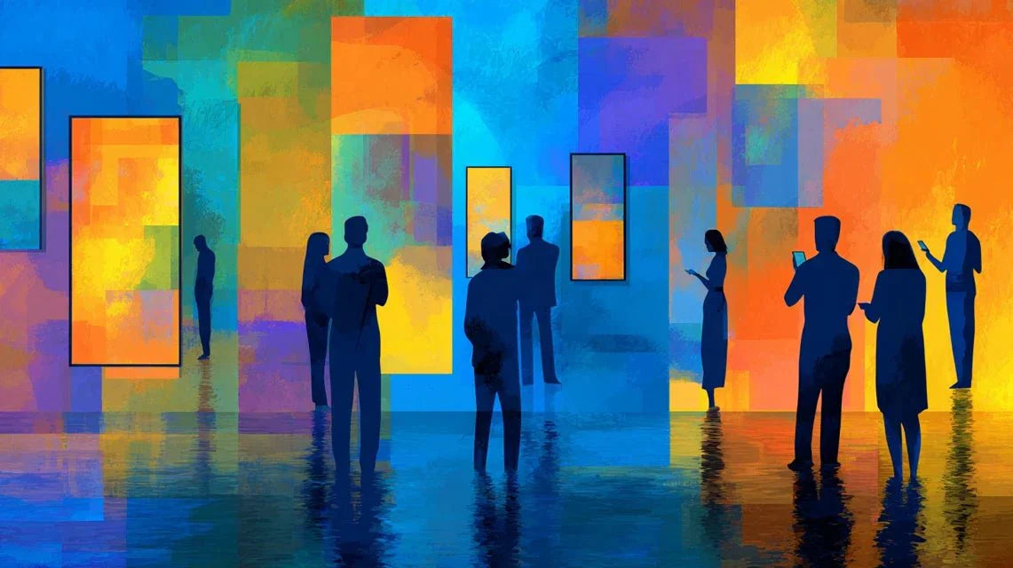 L'art abstrait face aux nouvelles générations : évolution des goûts