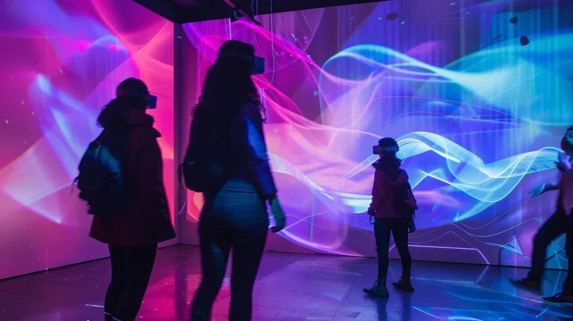 L'art abstrait interactif : technologies et participation du public