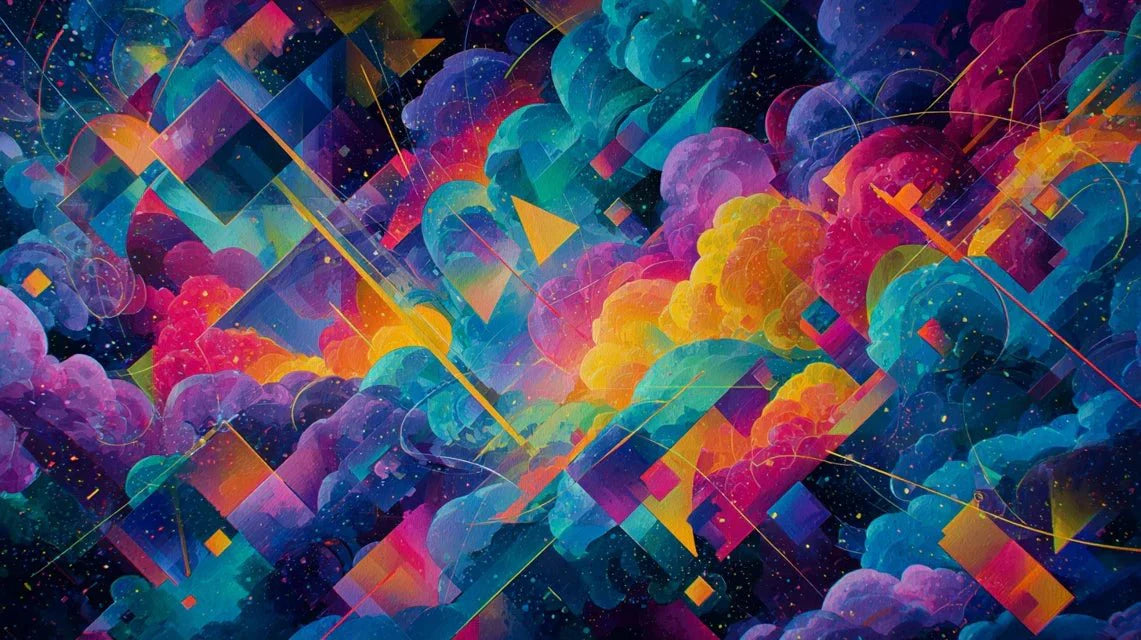 L'art abstrait quantique : inspiration scientifique contemporaine