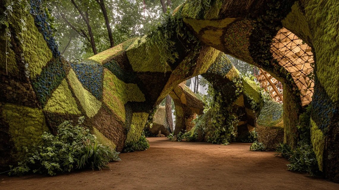 L'art abstrait régénératif : création et développement durable