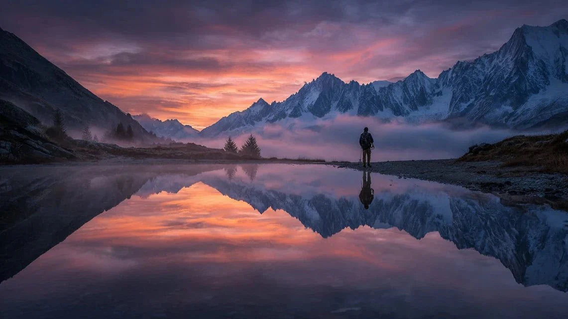 L'art de capturer les reflets dans les paysages lacustres