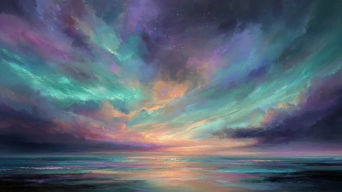 L'art de peindre les aurores : première lumière et renaissance quotidienne