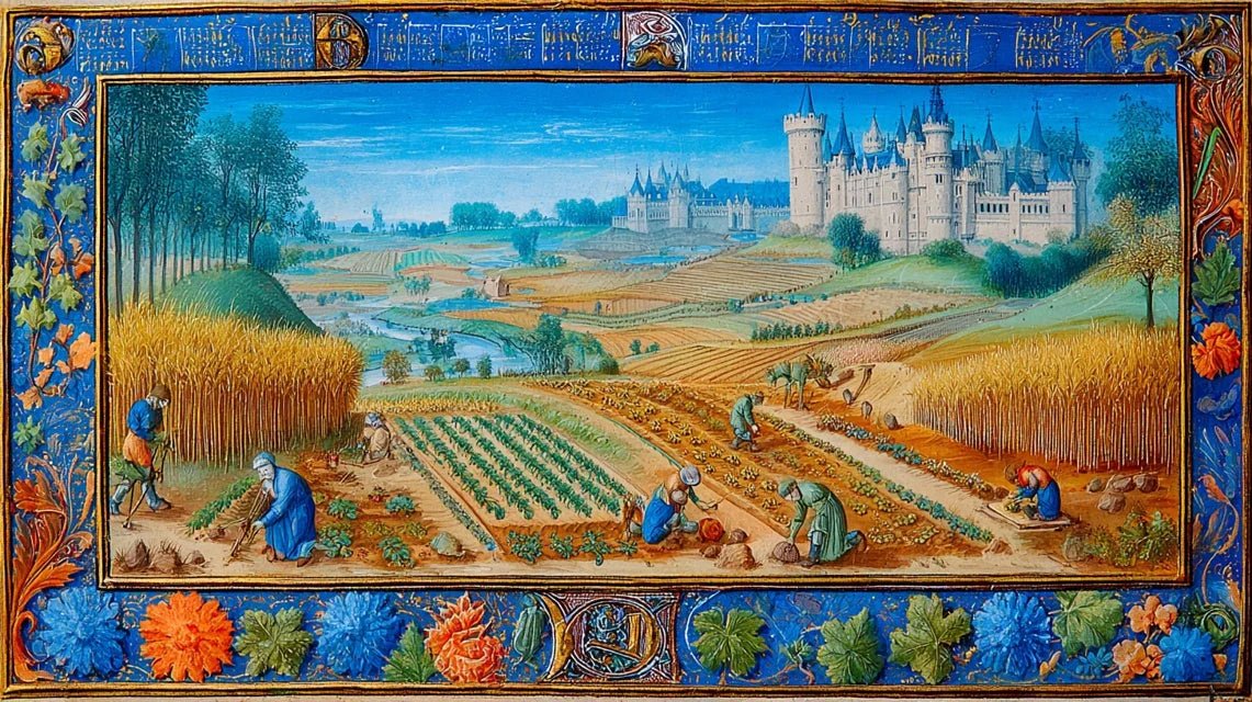 L'art de représenter les saisons dans les cycles paysagers médiévaux