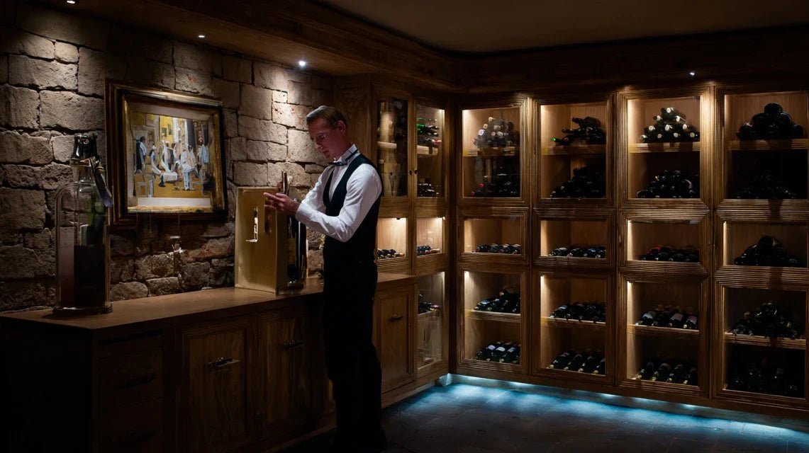 Le bon format de tableau pour une cave Ă  vin haut de gamme