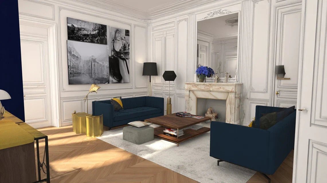 Le noir et blanc : valeur sûre pour une déco virile et élégante