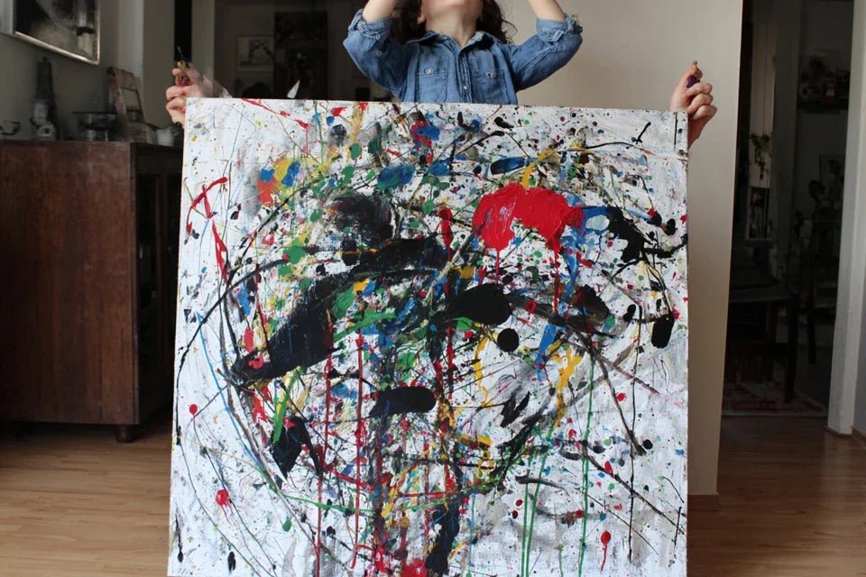 Le tableau comme rituel de recentrage : art et bien-ĂŞtre Ă  la maison