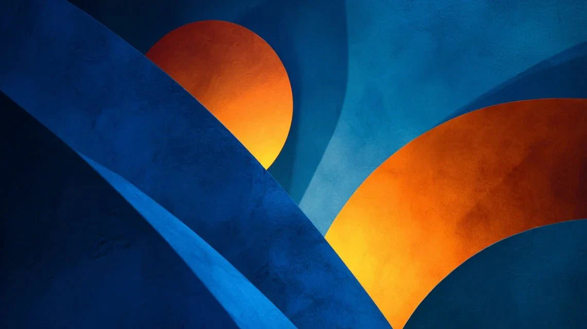 L'équilibre visuel dans la composition abstraite : règles et transgressions