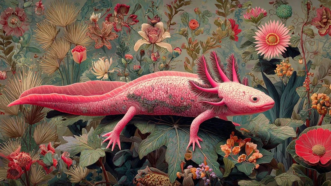 Les axolotls dans l'art précolombien : régénération mythique
