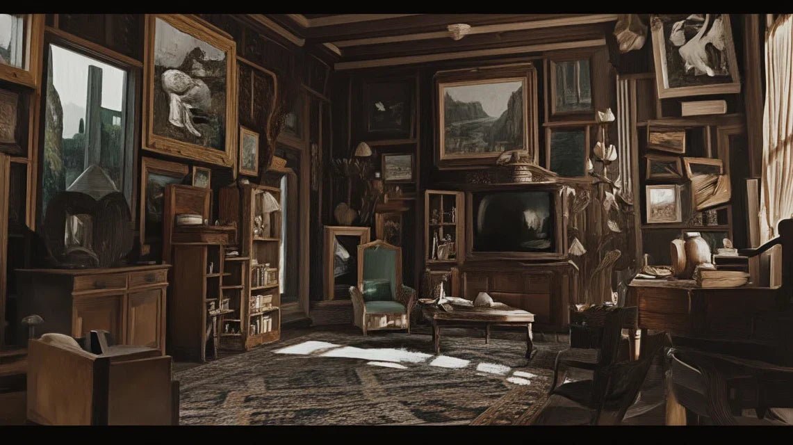 Présentation des cadres en bois massif dans différentes pièces de la maison avec suggestions d'agencement spécifiques pour salon, chambre, cuisine et salle de bain selon les ambiances souhaitées.