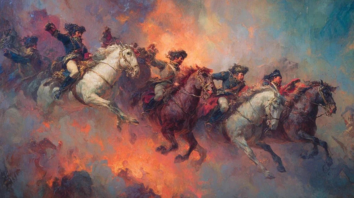 Les chevaux de guerre dans la peinture : analyse des œuvres de Géricault et Delacroix