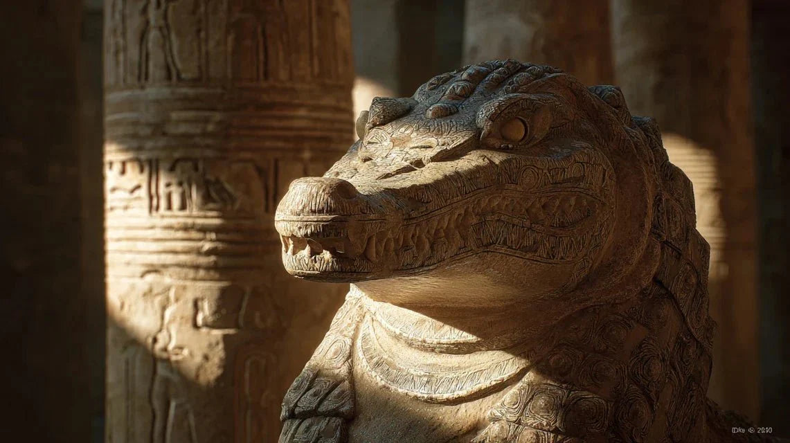Les crocodiles dans l'art égyptien : Sobek et son héritage artistique