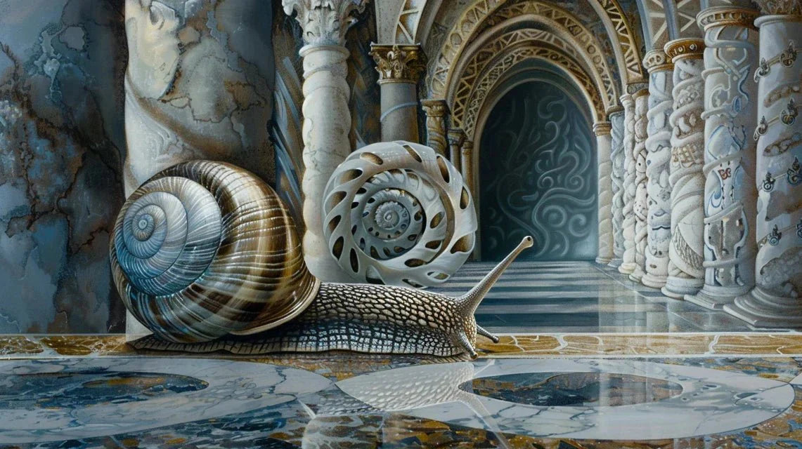 Les escargots dans l'art flamand : symbolisme caché des détails minutieux