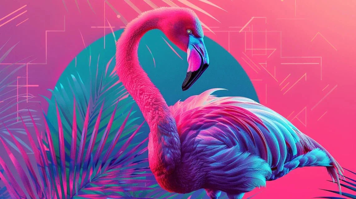 Les flamants roses : de la curiosité exotique au symbole pop art