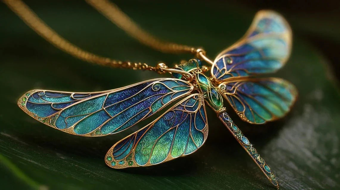 Les libellules dans l'art nouveau : grâce et légèreté