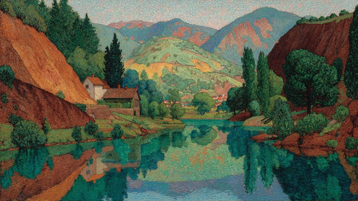 Les paysages d'Anquetin : cloisonnisme et synthèse coloriste