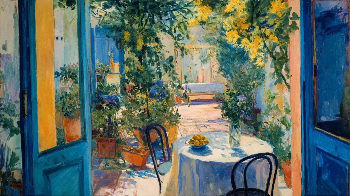 Les paysages de Bonnard : intimisme et jardins domestiques