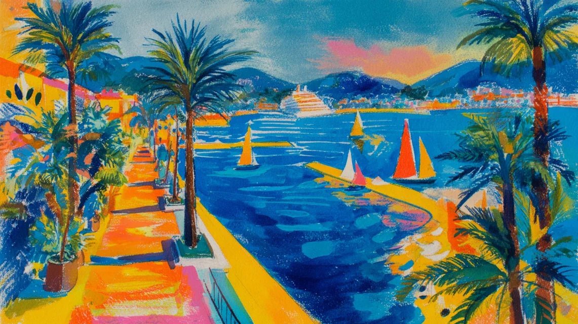 Les paysages de Dufy : lyrisme décoratif et joie méditerranéenne