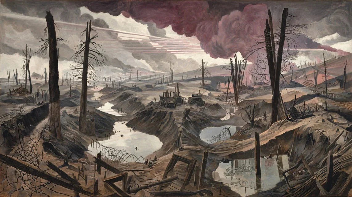 Les paysages de guerre : témoignages artistiques des conflits européens