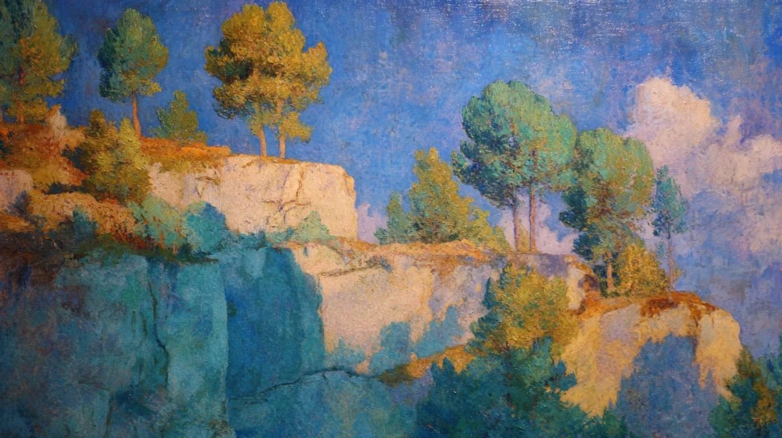 Les paysages de Petitjean : néo-impressionnisme et lumière française