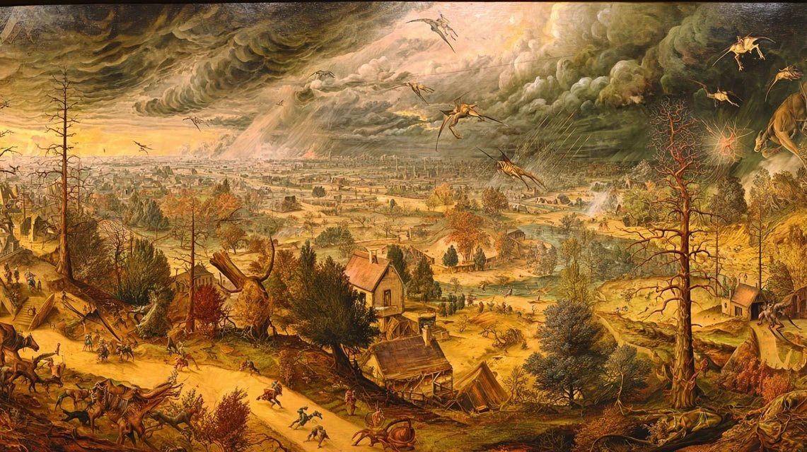 Les paysages fantastiques de Jérôme Bosch et Pieter Bruegel