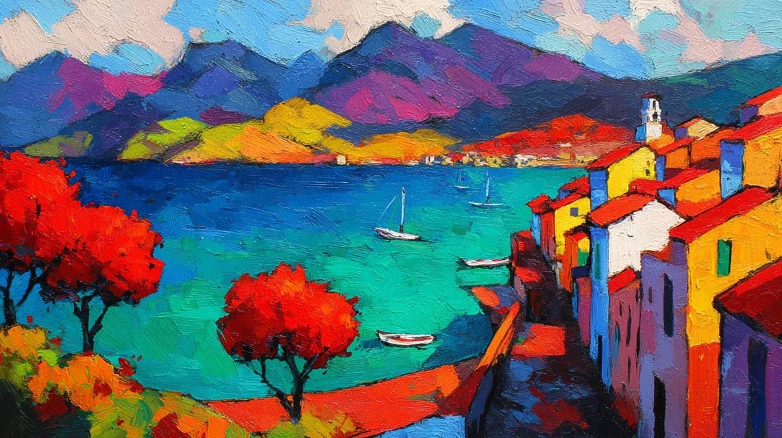 Les paysages fauvistes : couleurs pures et émotions décuplées