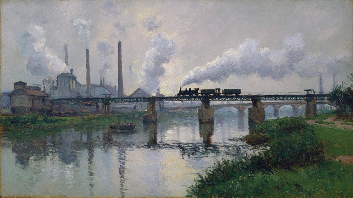 Les paysages industriels de Monet : modernité et transformation du territoire